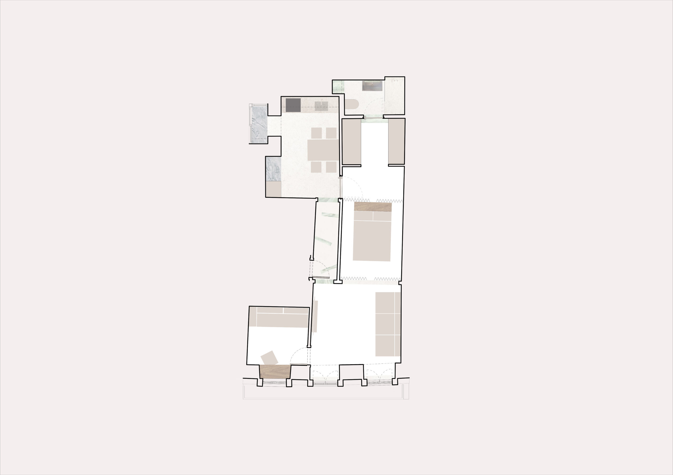 solo apartment studio gameiro plan 01